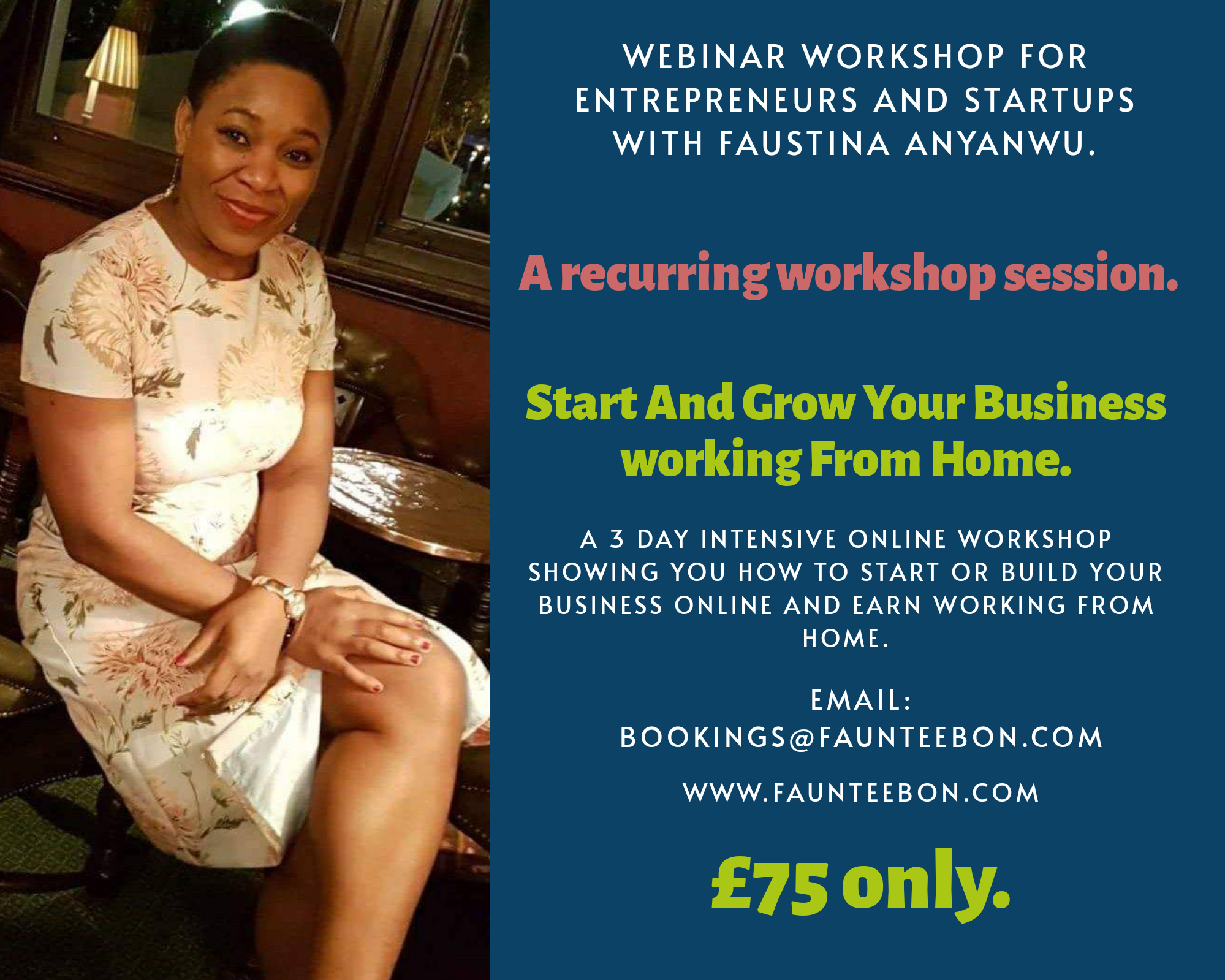 Recurring business and career workshop